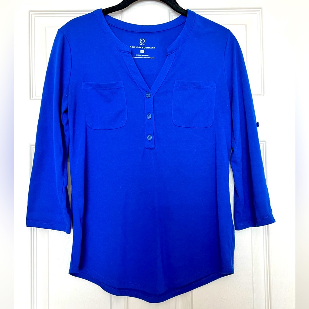 Brand: New York & Company; Size: X-Small; Color: Blue